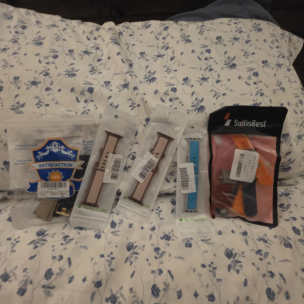Assorted Apple And Electric Watch Bands Lot